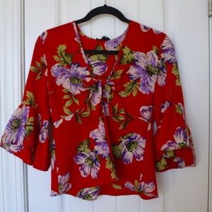 Top Shop Floral Top
